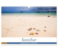 Sansibar - Impressionen von Rolf Dietz (Wandkalender 2026 DIN A3 quer), CALVENDO Monatskalender: Strände wie aus einem Traum