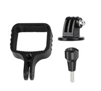 SanSixi Adaptador de expansión de metal abrazadera estable para DJI OSMO POCKET3 adaptador de expansión de metal cabeza cámara soporte de bisel fijo accesorios (negro)