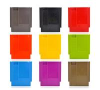 SanSixi Cartucho de Juego de 72 Pines Carcasa de Repuesto para NES Funda de Plástico con 3 Tornillos (Negro)