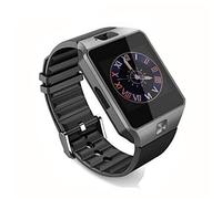 SanSixi Smartwatch Reloj Bluetooth Pantalla táctil Tarjeta Multi-idioma Smart Wearable Hablar Niños Smartphone Reloj (Negro)