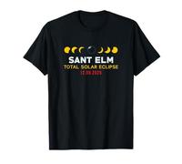 Sant ELM, España Eclipse Solar Total 2026 Camiseta
