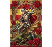 SANT JORDI: Cuaderno especial Día de Sant Jordi - Edición Rosas y Dragón