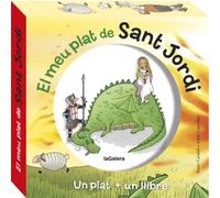 Sant Jordi i el drac (capsa amb llibre plat il·lustrat per Roser Calafell) | Roser Calafell, Anna Canyelles