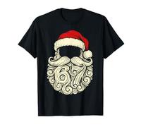 Santa 67 Oculto En Barba Navidad Camiseta