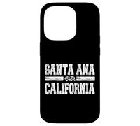 Santa Ana California Retro Vintage Diseño Deportivo Carcasa para iPhone 14 Pro