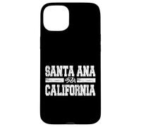 Santa Ana California Retro Vintage Diseño Deportivo Carcasa para iPhone 15 Plus