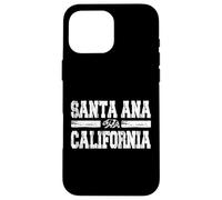 Santa Ana California Retro Vintage Diseño Deportivo Carcasa para iPhone 16 Pro Max