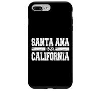 Santa Ana California Retro Vintage Diseño Deportivo Carcasa para iPhone 7 Plus/8 Plus