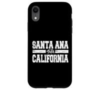 Santa Ana California Retro Vintage Diseño Deportivo Carcasa para iPhone XR