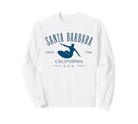 Santa Bárbara California Surf Design Sudadera