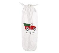 Santa Barbara Design Studio F2F Tyvek Bolsa de regalo para vino, 19 x 3.75 pulgadas, Good Tidings