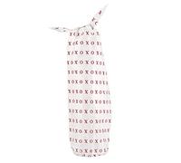 Santa Barbara Design Studio F2F Tyvek Bolsa de regalo para vino, 19 x 3.75 pulgadas, XOXO