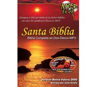 Santa Biblia / Completa en Dos Miscos MP3 PLUS DVD (Spanish Edition) by Reina-Valera 2000 (2012-08-01)