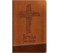 Santa Biblia de Promesas: Reina-Valera 1960, Cafe, Piel especial con cierre, Jesús para todos, Letra Grande, Tamaño Manual: Reina-Valera 1960, Cafe, ... para todos, Letra Grande, Tamaño Manual