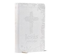 Santa Biblia de Promesas: Reina-Valera 1960, Marfil, Piel Especial, Jesús Para Todos, Letra Grande, Tamaño Manual