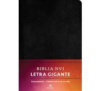 Santa Biblia/ Holy Bible: Biblia NVI, Letra Gigante, Piel Especial, Negra