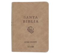 Santa Biblia/ Holy Bible: Biblia NVI, Piel Especial con Cierre, Marrón claro
