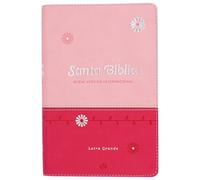 Santa Biblia/ Holy Bible: Biblia NVI, Tamaño Manual, Fucsia y Rosa