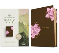 Santa Biblia/ Holy Bible: Nueva Traduccion Viviente, Café/rosa, Sentipiel, Biblia De Estudio Del Diario Vivir, Letra Roja/ New Living Translation, ... Bible, Red Letter, Ombre Pink, Leatherlike