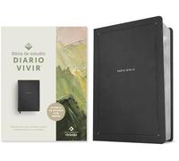 Santa Biblia/ Holy Bible: Nueva Traduccion Viviente, Negro, Sentipiel, Biblia De Estudio Del Diario Vivir, Letra Roja/ New Living Translation, Student ... Study Bible, Black Leatherlike, Red Letter