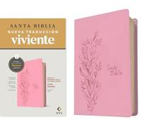 Santa Biblia/ Holy Bible: Nueva Traduccion Viviente, Rosa, Sentipiel, Biblia De Referencia En La Columna Central, Con Filament, Letra Roja/ New Living ... Enabled, Leatherlike, Pink, Red Letter