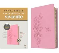 Santa Biblia/ Holy Bible: Nueva Traduccion Viviente, Rosa, Sentipiel, Biblia De Referencia En La Columna Central, Con Filament, Letra Roja/ Nlt ... Leatherlike, Indexed, Pink, Red Letter