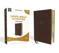 Santa Biblia/ Holy Bible: Reina Valera 1960, Leathersoft, Café, Letra Roja, Ultrafina/ Reina Valera 1960, Leathersoft, Coffee, Red Letter, Ultrafine