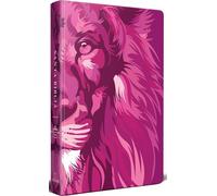 Santa Biblia / Holy Bible: Reina Valera 1960 León de Judá Rosada, grande tamaño manual, palabras de Jesus en rojo / eina Valera 1960 ... of Jesus in Red, Has 1 Satin Ribbon Marker