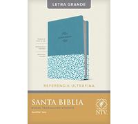 Santa Biblia NTV, Edicion de referencia ultrafina, letra gra: Nueva Traduccion Viviente, SentiPiel Azual, Referencia ultrafina, letra grande/ New ... Slimline Reference Edition, Red Letter