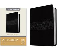Santa Biblia NTV, Edicion manual, letra gigante: Ntv, Edición Manual, Letra Roja, Sentipiel, Negro
