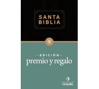 Santa Biblia Ntv, Edicion Premio Y Regalo (Vinipiel, Negro, Letra Roja): Nueva Traduccion viviente, Imitación Piel, Negro, Letra Roja / Faux Leather, Words of Christ in Red Letter, Black