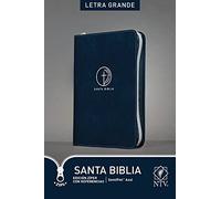 Santa Biblia NTV, Edicion ziper con referencias, letra grand: Nueva Traduccion Viviente, Edición Zíper Con Referencias