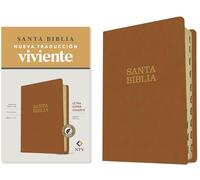 Santa Biblia NTV, Letra Super Gigante, Letra Roja, SentiPiel: Nueva Traducción Viviente, SentiPiel Cafe Claro