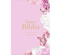 Santa Biblia: Reina Valera 1960, Letra Súper Gigante, Símil Piel, Rosa Claro / Reina Valera 1960, Super Giant Print, Leatherlike, Light Pink Butterfly