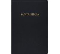 Santa Biblia: Reina-valera 1960 para regalos y pemios negro imitación piel