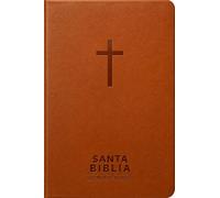 Santa Biblia Reina-Valera 1960 - Visual Con Mapas Mentales (Sentipiel, Café, Letra Roja)