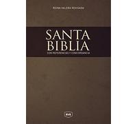 Santa Biblia Reina Valera Revisada Rvr, Con Referencias y Concordancia, Tapa Dura: Reina Valera Revisada con Referencias y Concordancia