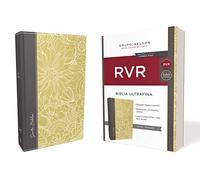 Santa Biblia Reina Valera Revisada (Rvr) Ultrafina, Tela Ocre/Gris