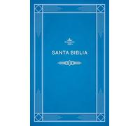 Santa Biblia: Rvr 1960 Biblia Económica De Evangelismo, Azul Tapa Rústica