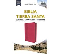 Santa Biblia RVR 1960: Reina-Valera 1960, Fucsia Leathersoft, ultrafina, letra grande, con cierre