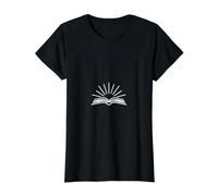 Santa Biblia Sunburst Adoración Fe Diseño Camiseta gráfica económica