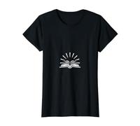 Santa Biblia Sunburst Adoración Fe Diseño Camiseta gráfica económica