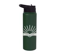 Santa Biblia Sunburst Adoración Fe Diseño Stainless Steel Insulated Water Bottle