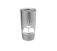 Santa Biblia Sunburst Adoración Fe Diseño Vaso térmico de acero inoxidable de doble pared