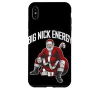 Santa Big Nick Energy Funny Meme Navidad Hilarante Navidad Carcasa para iPhone XS MAX
