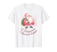 Santa Bubble Moscú Navidad Navidad Rusia Navidad Camiseta