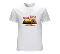 Santa Carla Retro Film Movie Vampire Men White T-Shirt Print Unisex Cotton tee Shirt S