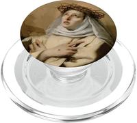 Santa Catalina de Siena Arte Santos Italianos Estigmas católicos PopSockets PopGrip para MagSafe