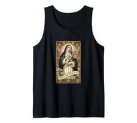 Santa Catalina de Siena Católica Camiseta sin Mangas