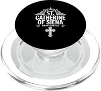 Santa Catalina de Siena ruega por nosotros cristianos católicos PopSockets PopGrip para MagSafe